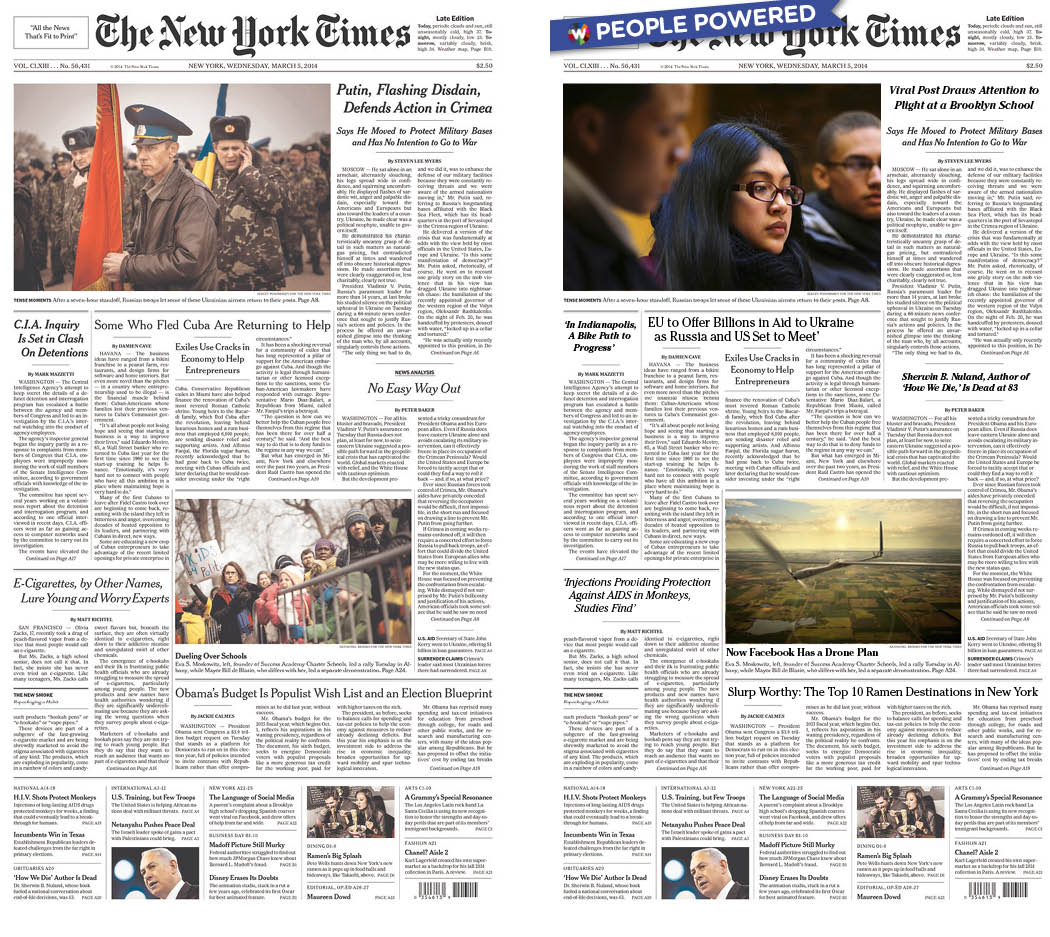 New york newspapers. The New York times разворот. Разворот газеты New York times. Дизайн газеты. Верстка газеты.
